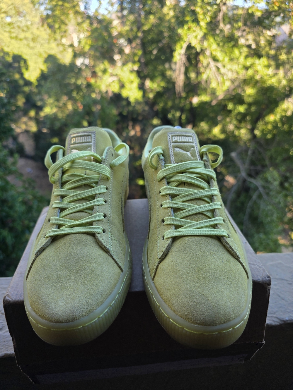 Tenis Puma Suede Classic Translucent Green Originales